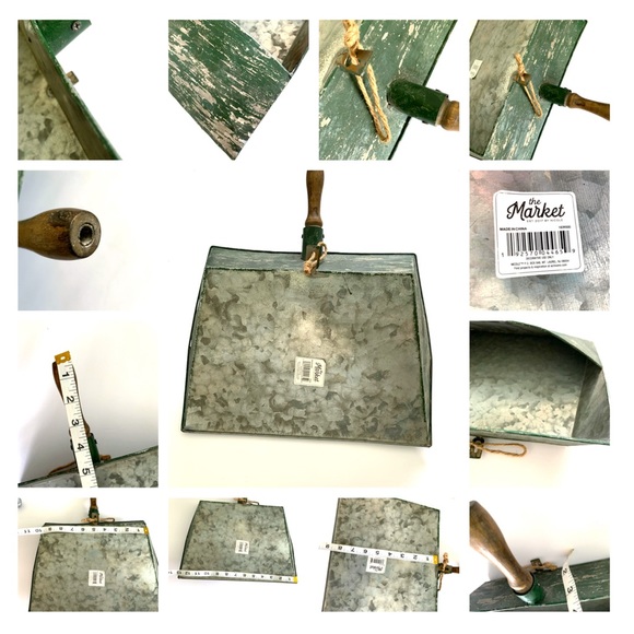 Dust Pan Holder Shabby Chic Farmhouse Home Decor - Picture 4 of 6